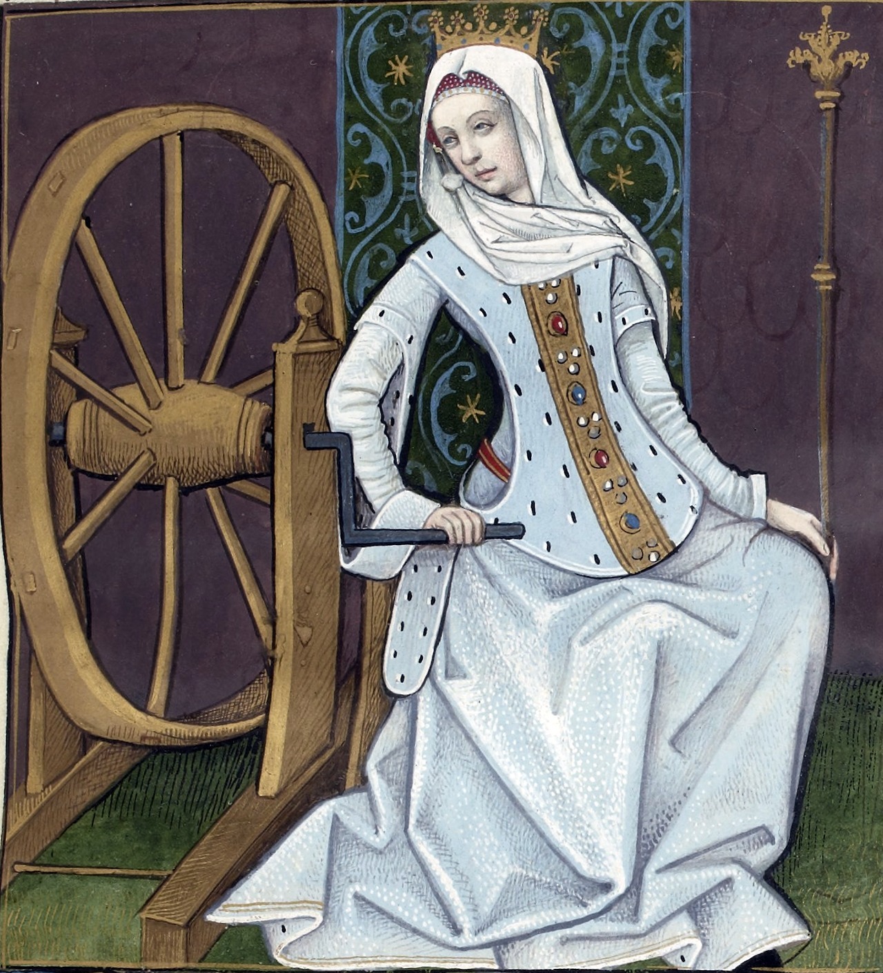 La Roue de Fortune, enluminure médiévale — image de recherche pour NarrationS
